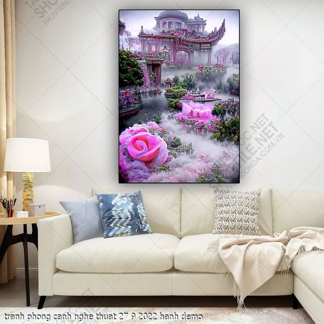 tranh phong canh nghe thuat 27 9 2022 hanh